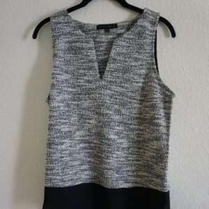 Sanctuary Marled Grey Sleeveless Top